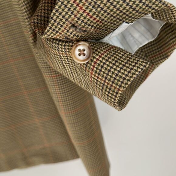 VTG Ermenegildo Zegna Su Misura Wool Sport Coat Blazer Made in Switzerland 42R - Picture 15 of 15